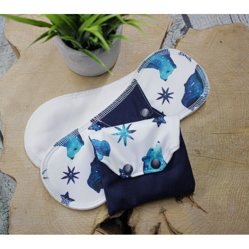 Bears and constellation - Sanitary pads - Made to order